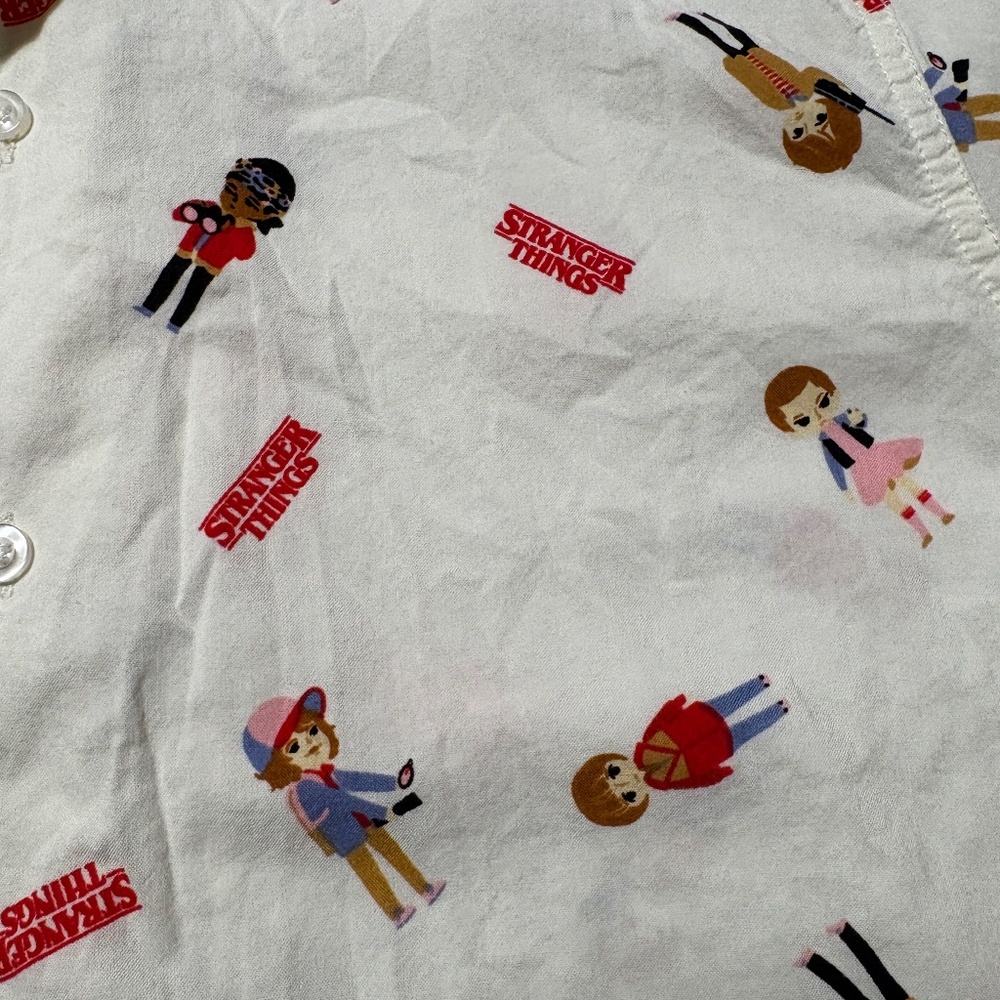 Stranger Things Button Down Shirt - Size Medium - image 6